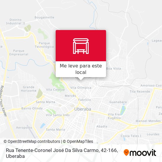 Rua Tenente-Coronel José Da Silva Carmo, 42-166 mapa