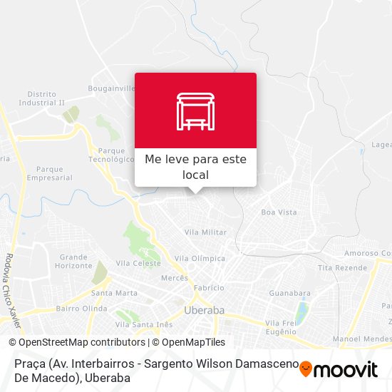 Praça (Av. Interbairros - Sargento Wilson Damasceno De Macedo) mapa