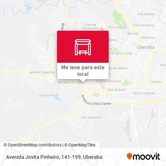 Avenida Jovita Pinheiro, 141-199 mapa