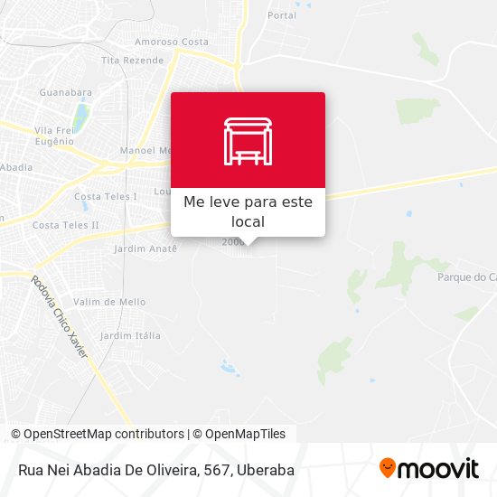 Rua Nei Abadia De Oliveira, 567 mapa