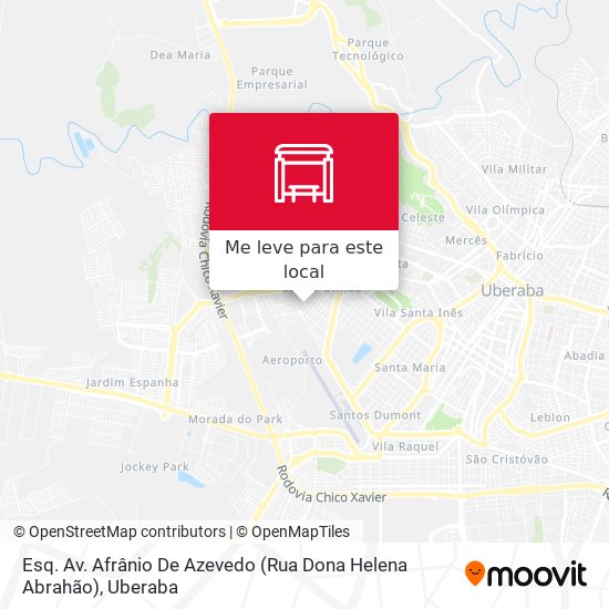 Esq. Av. Afrânio De Azevedo (Rua Dona Helena Abrahão) mapa