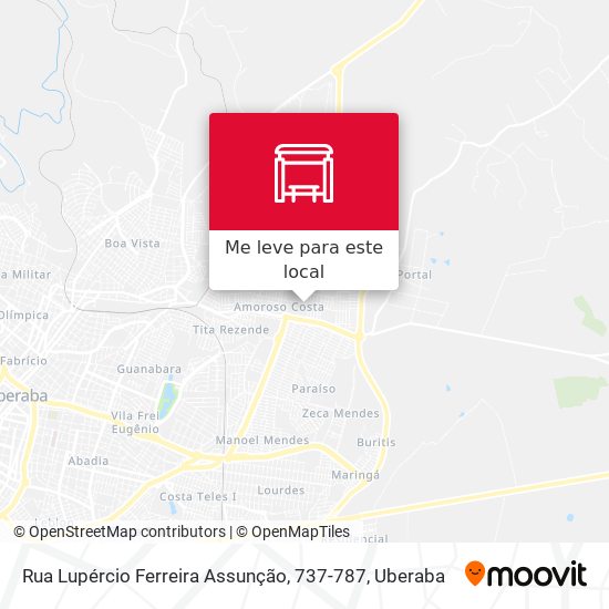Rua Lupércio Ferreira Assunção, 737-787 mapa