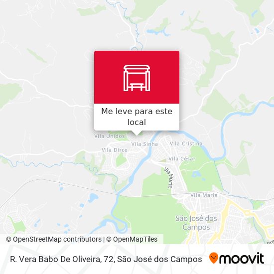 R.  Vera Babo De Oliveira, 72 mapa