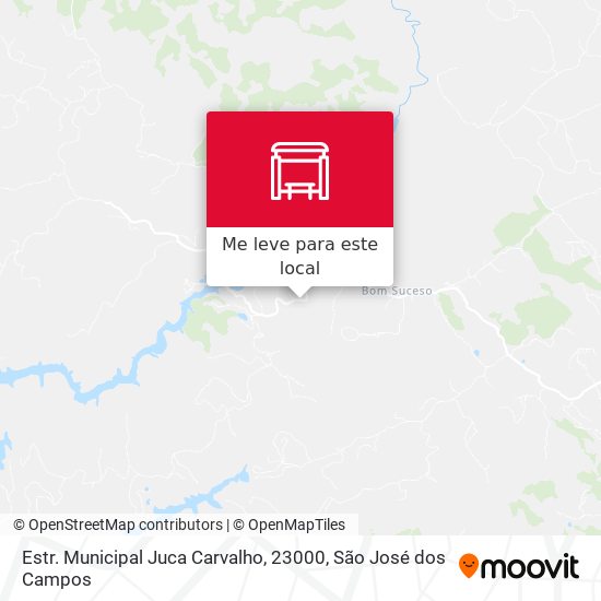 Estr. Municipal Juca Carvalho, 23000 mapa