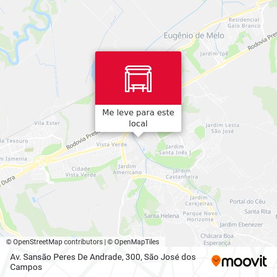 Av. Sansão Peres De Andrade, 300 mapa