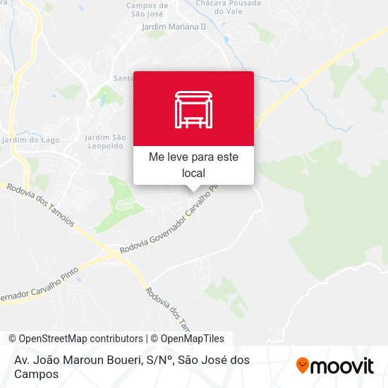 Av. João Maroun Boueri, S/Nº mapa