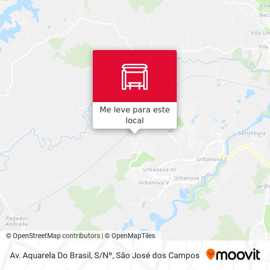Av. Aquarela Do Brasil, S/Nº mapa