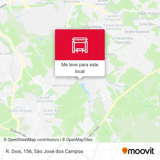 R. Dois, 156 mapa