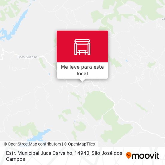 Estr. Municipal Juca Carvalho, 14940 mapa