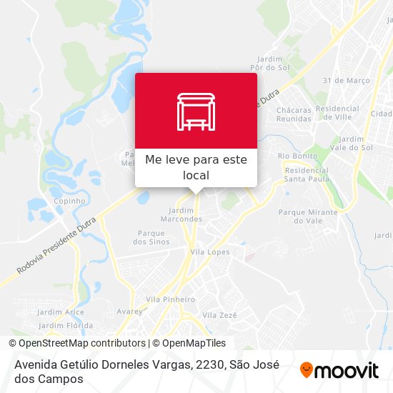 Avenida Getúlio Dorneles Vargas, 2230 mapa