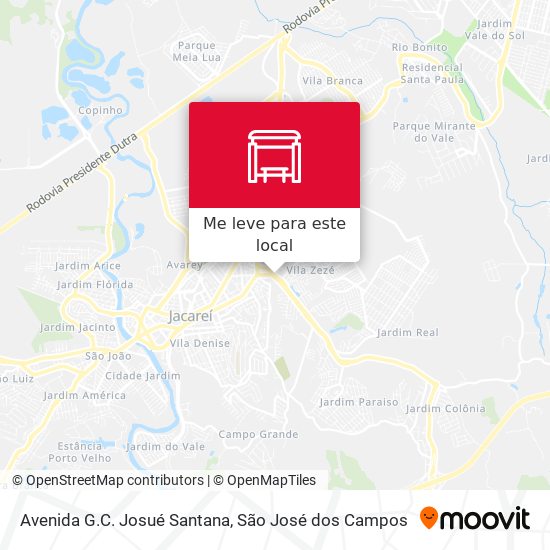 Avenida G.C. Josué Santana mapa