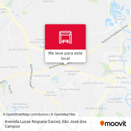 Avenida Lucas Nogueia Garcez mapa