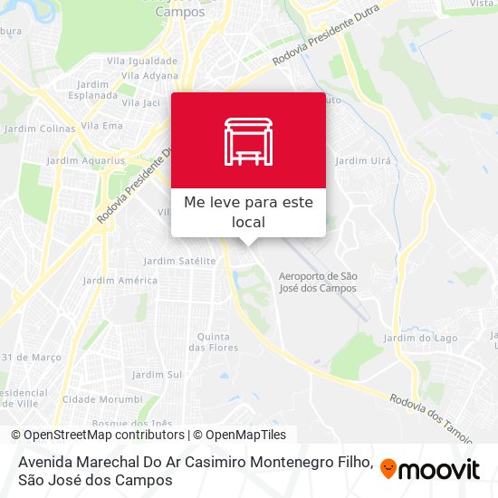 Avenida Marechal Do Ar Casimiro Montenegro Filho mapa