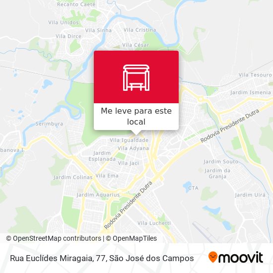 Rua Euclídes Miragaia, 77 mapa