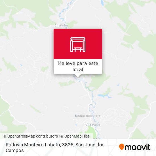 Rodovia Monteiro Lobato, 3825 mapa
