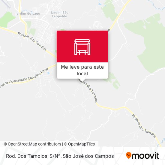 Rod. Dos Tamoios, S/Nº mapa