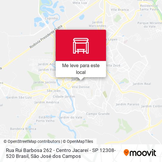 Rua Rui Barbosa 262 - Centro Jacareí - SP 12308-520 Brasil mapa