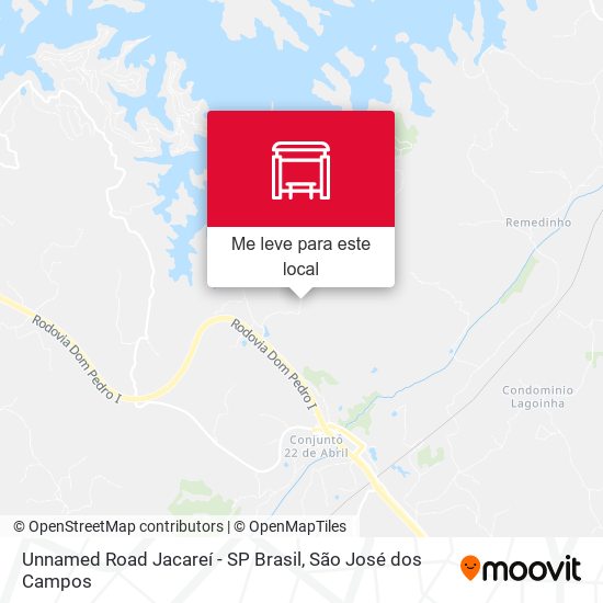 Unnamed Road Jacareí - SP Brasil mapa