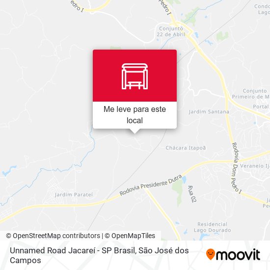 Unnamed Road Jacareí - SP Brasil mapa