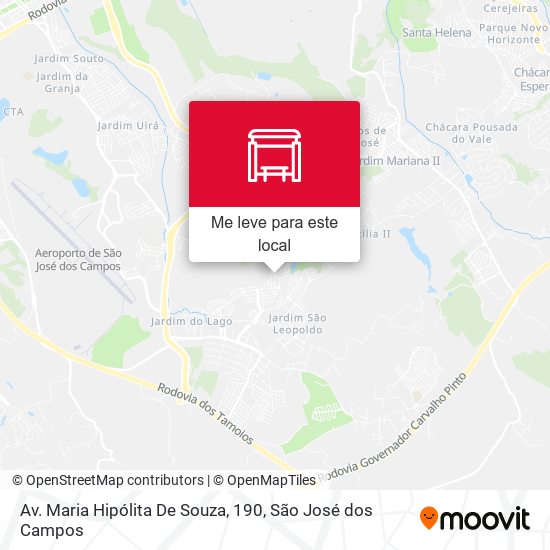 Av. Maria Hipólita De Souza, 190 mapa
