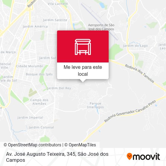 Av. José Augusto Teixeira, 345 mapa