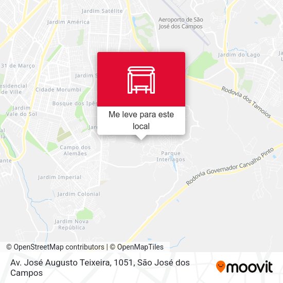 Av. José Augusto Teixeira, 1051 mapa