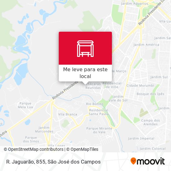 R. Jaguarão, 855 mapa