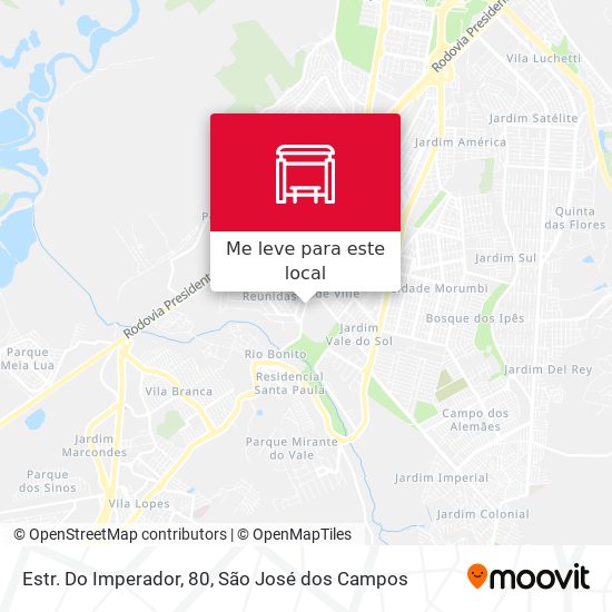 Estr. Do Imperador, 80 mapa