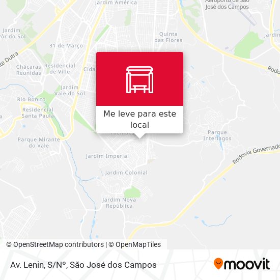 Av. Lenin, S/Nº mapa