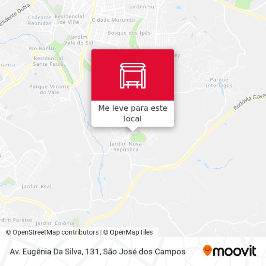 Av. Eugênia Da Silva, 131 mapa