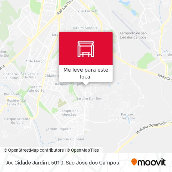 Av. Cidade Jardim, 5010 mapa