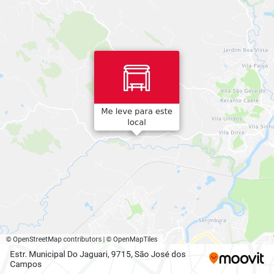 Estr. Municipal Do Jaguari, 9715 mapa