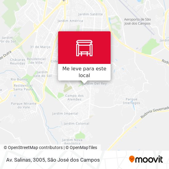 Av. Salinas, 3005 mapa