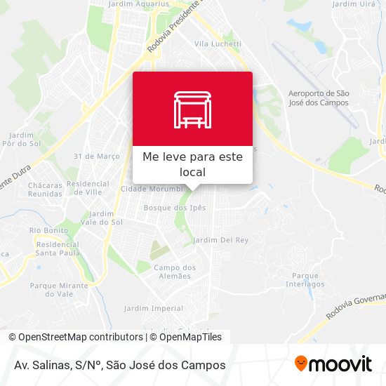 Av. Salinas, S/Nº mapa