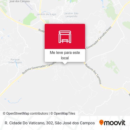 R. Cidade Do Vaticano, 302 mapa