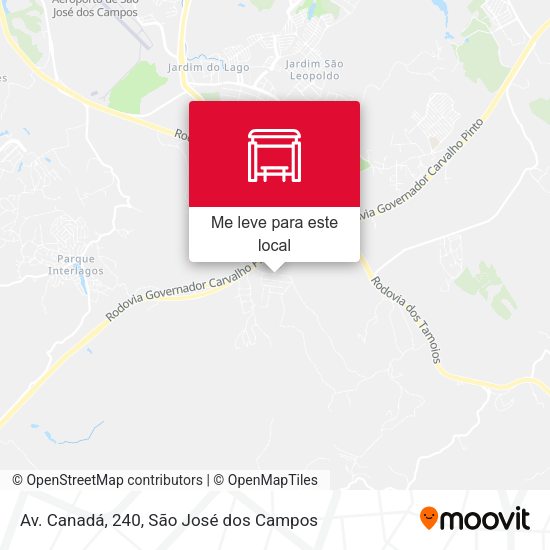 Av. Canadá, 240 mapa