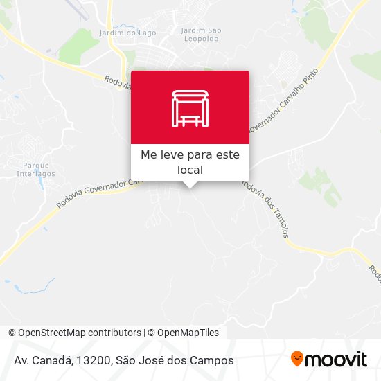 Av. Canadá, 13200 mapa