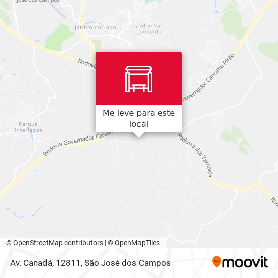 Av. Canadá, 12811 mapa