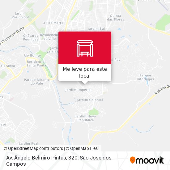 Av. Ângelo Belmiro Pintus, 320 mapa