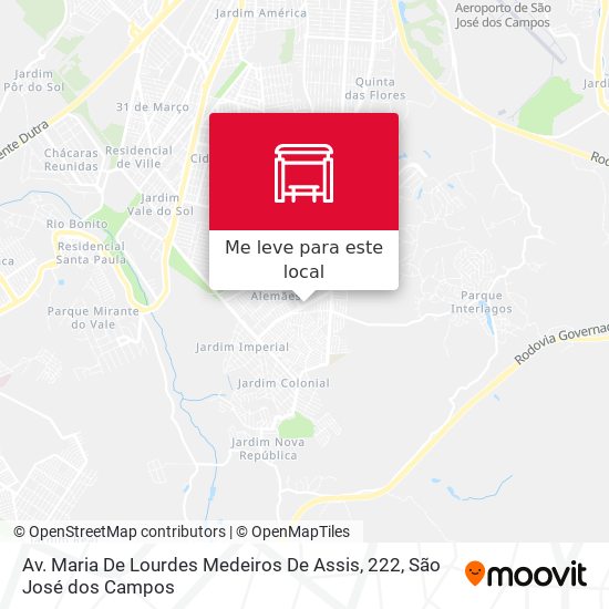 Av.  Maria De Lourdes Medeiros De Assis, 222 mapa