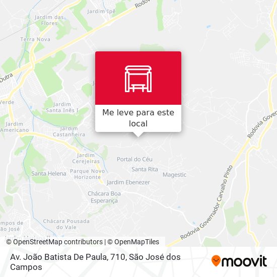 Av. João Batista De Paula, 710 mapa