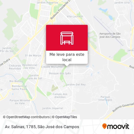 Av. Salinas, 1785 mapa
