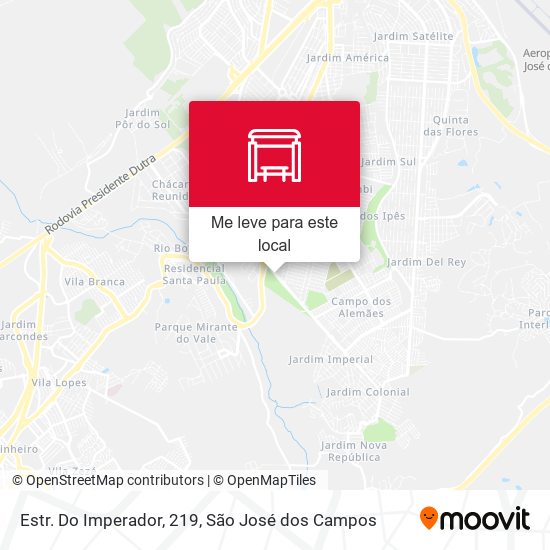 Estr. Do Imperador, 219 mapa