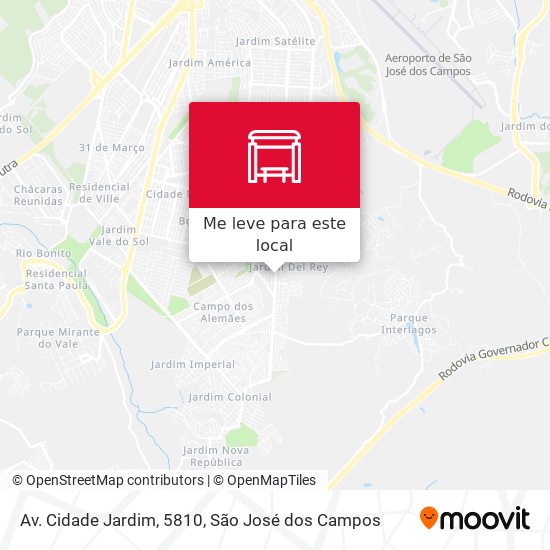 Av. Cidade Jardim, 5810 mapa