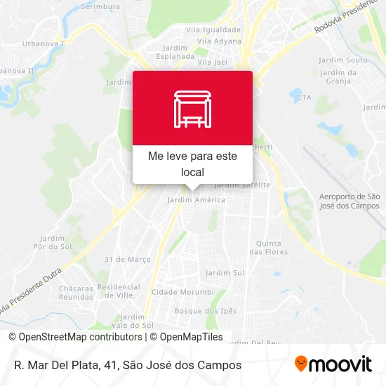 R. Mar Del Plata, 41 mapa