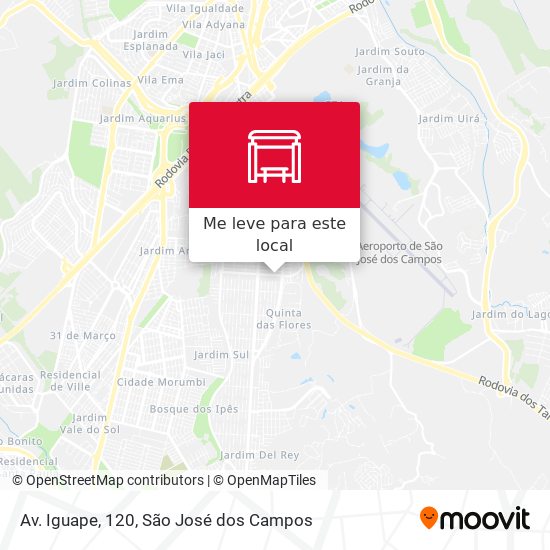Av. Iguape, 120 mapa