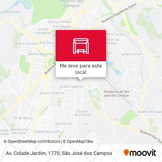 Av. Cidade Jardim, 1770 mapa