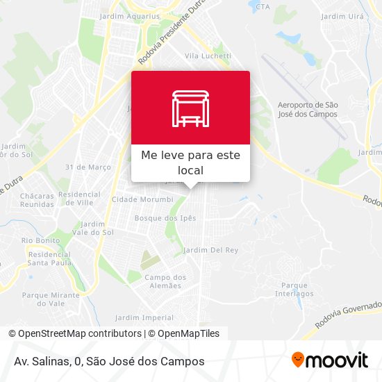 Av. Salinas, 0 mapa