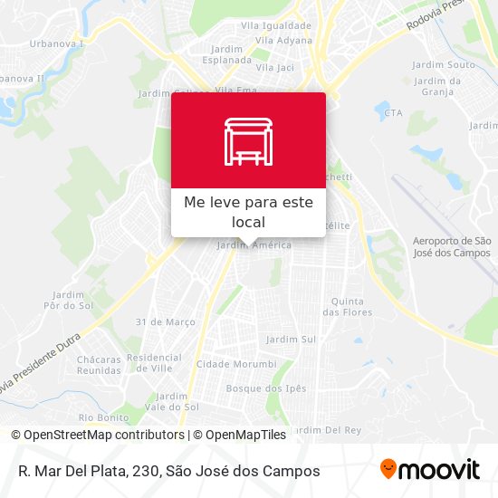 R. Mar Del Plata, 230 mapa