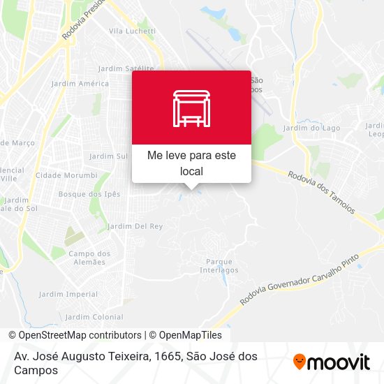 Av. José Augusto Teixeira, 1665 mapa